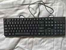 Load image into Gallery viewer, colaolge Wired computer keyboard, compatible with laptop/desktop/USB keyboard
