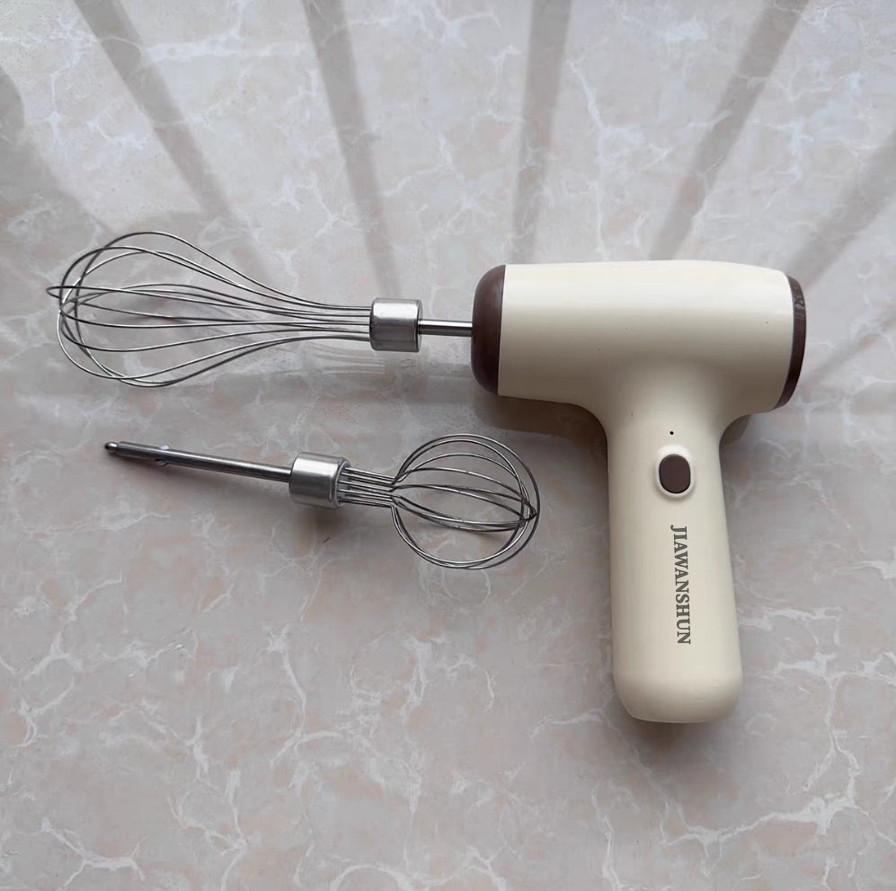 JIAWANSHUN Household electric mixer, USB charging electric foam mixer