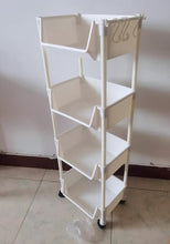 Load image into Gallery viewer, Jovvia plastic storage rack, easy to assemble, saves space
