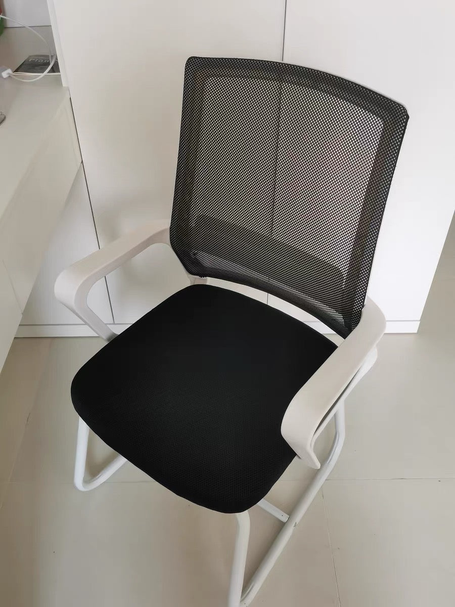 Deleris chair, office chair with lumbar support, and computer chair with non adjustable height