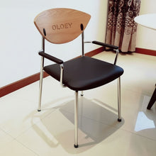 Load image into Gallery viewer, OLOEY Dining chairs，chair with backrest
