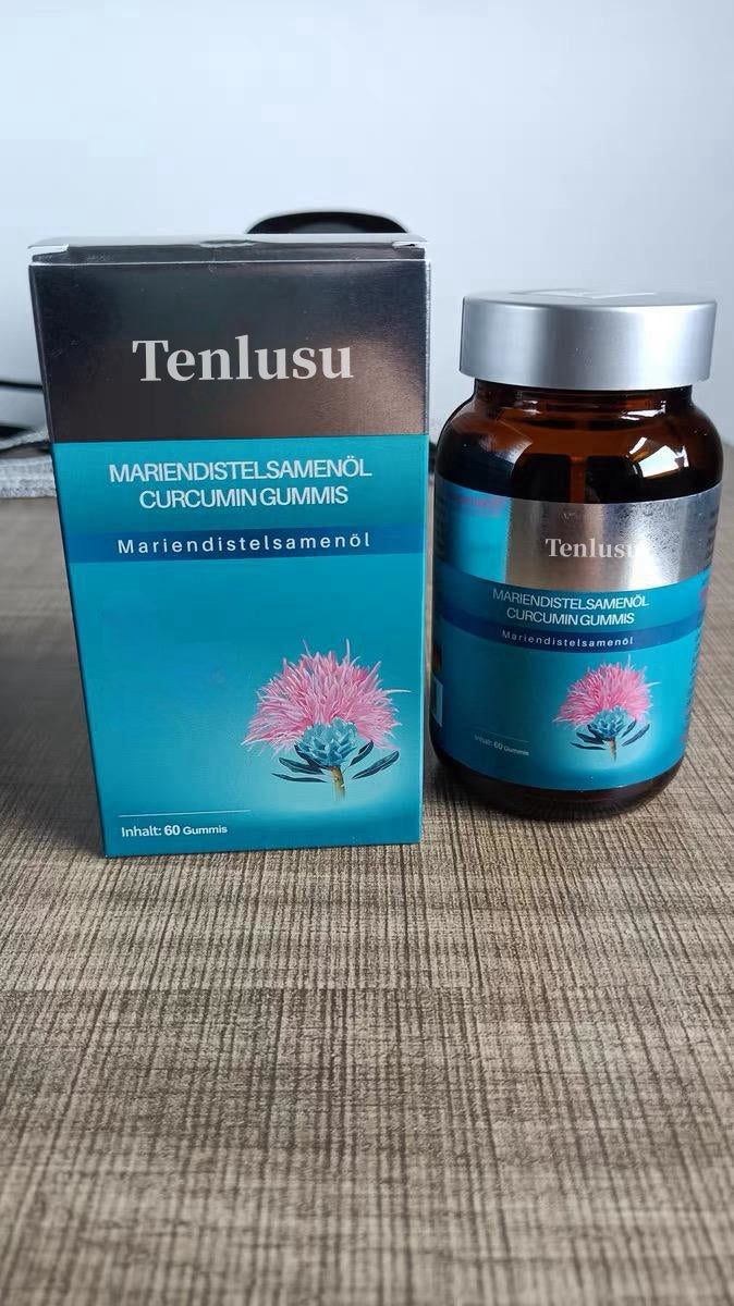 Tenlusu Feiji Milk Thistle Grass Liver Protection Tablets, Liver Clearing, Detoxification, and Repair Supplement 60 capsules