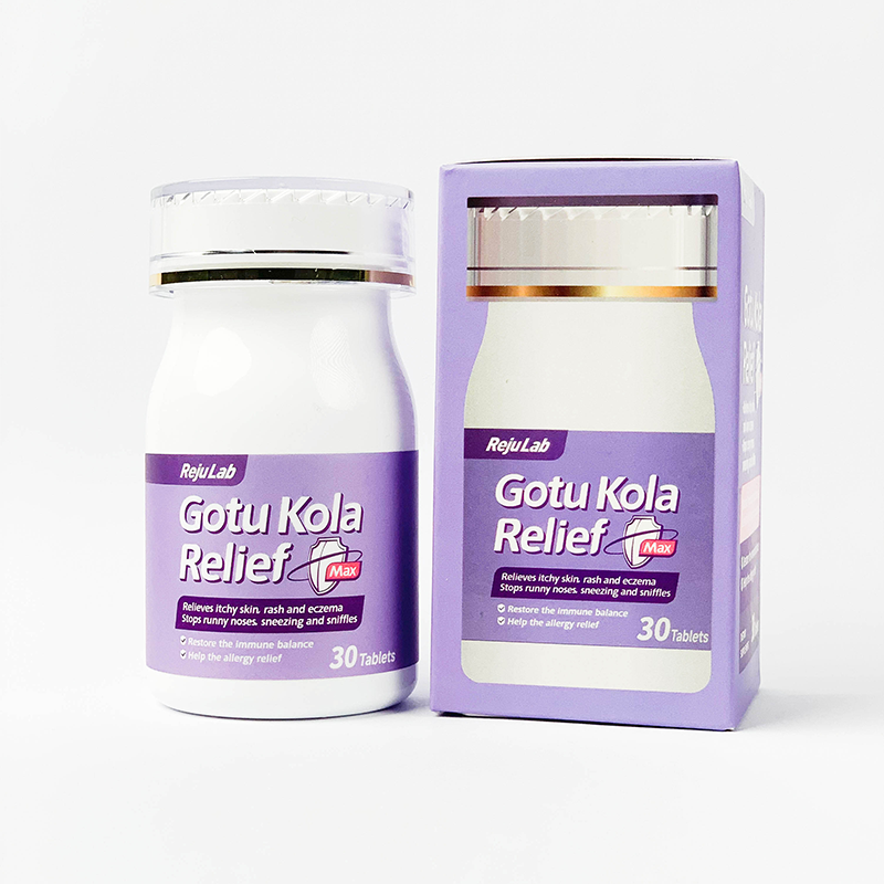 RejuLab Snow Grass Soothing Tablets, healthy ingredients, relieve rash and eczema