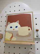 Load image into Gallery viewer, TOCDGOO Art Print, Cat Wall Art Frame Print Pet Canvas Bedroom and Living Room Decoration

