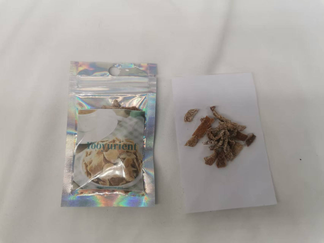 Yooyurient Chenpi, dried orange peel, orange peel snack