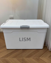 Load image into Gallery viewer, LISM Plastic bins,Simple thickened sealed plastic storage box
