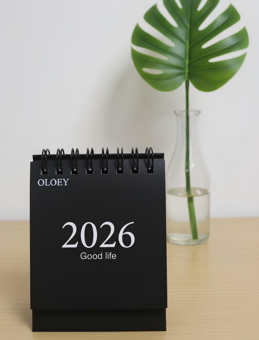 OLOEY-Desk calendars，Desktop calendar planner suitable for schools and offices
