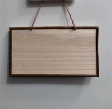 Load image into Gallery viewer, ChinMoote Wooden signboard, solid wood structure, easy to hang
