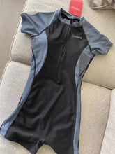 Load image into Gallery viewer, CDXWKD Swimsuit, women&#39;s one-piece swimsuit, zippered front sports swimsuit
