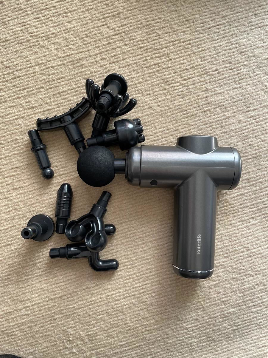Enterlife massager, deep tissue massager with massage gun
