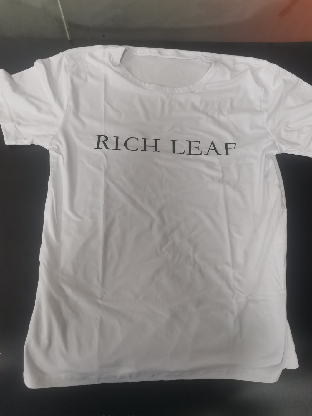 RICH LEAF Clothing T-shirt, short sleeved round neck T-shirt