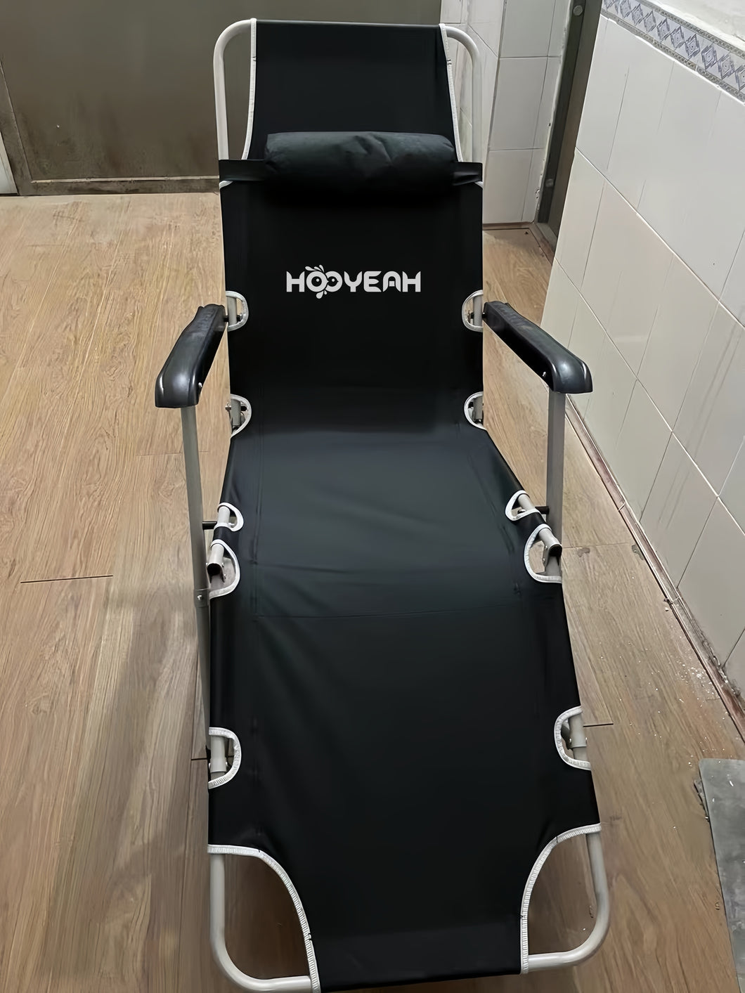 HOOYEAH lounges,folding chair, anti tilting recliner with pillow