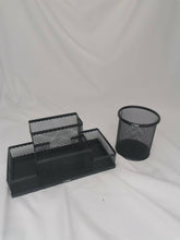 Load image into Gallery viewer, LISM Office supplies set, mesh office desk organizer accessory kit
