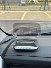Load image into Gallery viewer, CheDux Heads-up Display (HUD), Transparent Electronic Display Projecting Data from Mobile Device onto Vehicle Windshield, Providing Navigational &amp; Operational Information for Car and Motorcycle Riders
