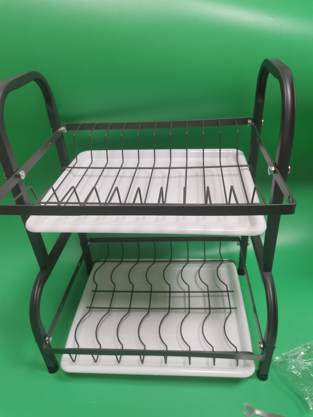 LISM Drain rack Dish drainers,Large capacity rust proof kitchen countertop