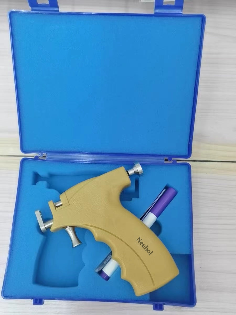 Neebol Ear piercing gun, tool professional ear piercing gun, reusable painless piercing machine