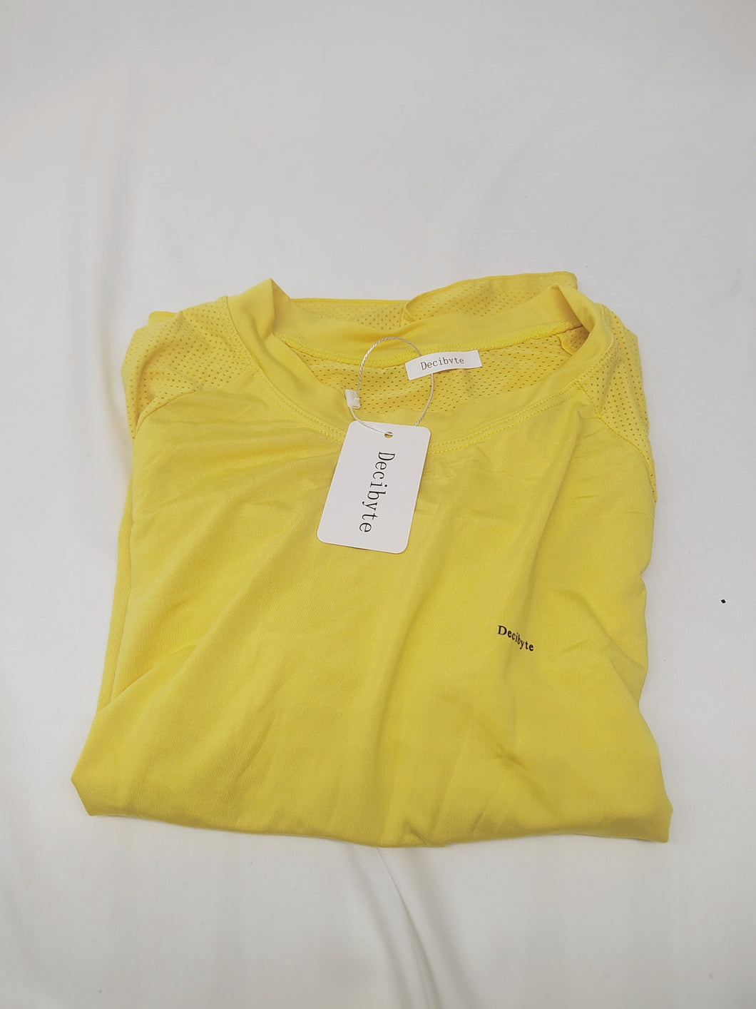 Decibyte Athletic shirts,Sports T-shirt with moisture wicking and cooling properties