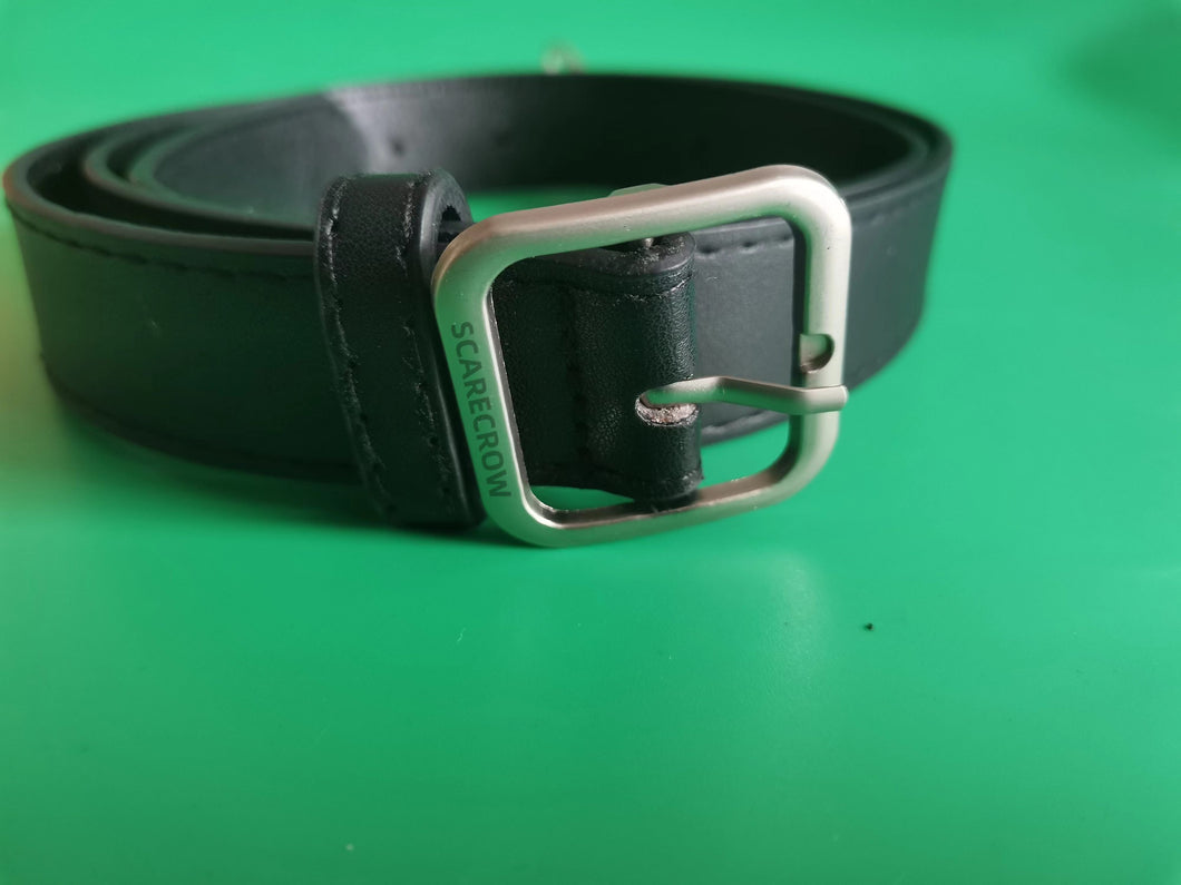 SCARECROW Belts, men's, leather belt, with manual buckle