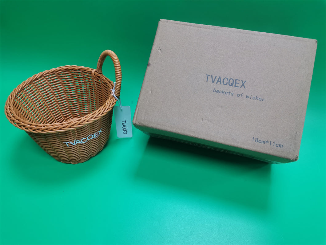 TVACQEX Baskets of wicker, can be manually woven for daily household use