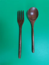 Load image into Gallery viewer, YNDTTYT Kitchen ladles,cooking utensils, natural teak wooden spoon
