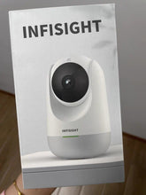 Load image into Gallery viewer, INFISIGHT Cameras,Network camera, adjustable brightness, white
