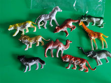 Load image into Gallery viewer, Lesumoo Toy animals,Wildlife image toys, plastic African jungle animal toys
