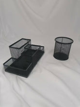 Load image into Gallery viewer, LISM Office supplies set, mesh office desk organizer accessory kit
