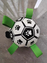 Load image into Gallery viewer, Aukousn Pet toys, outdoor interactive dog toys, durable rope squeaking small and medium-sized dog soccer balls
