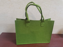 Load image into Gallery viewer, Women's bag, reusable bag, fashionable green tote bag
