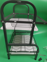 Load image into Gallery viewer, LISM Drain rack Dish drainers,Large capacity rust proof kitchen countertop
