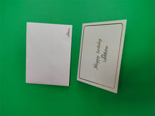 Load image into Gallery viewer, LoveEcho Printed birthday cards,blank greeting card, used for invitations, weddings, birthdays
