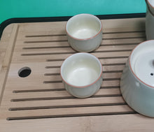 Load image into Gallery viewer, LISM Tea set, portable tea set, with porcelain teapot
