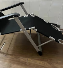 Load image into Gallery viewer, HOOYEAH lounges,folding chair, anti tilting recliner with pillow
