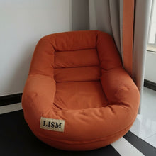 Load image into Gallery viewer, LISM Lounge furniture,Comfortable corduroy large Bean Bag chair, suitable for bedrooms, living rooms, lazy sofas, with padding
