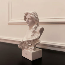Load image into Gallery viewer, LISM  Busts of wood, wax, plaster or plastic,Gypsum Piano Female Bust
