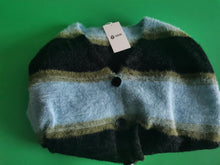 Load image into Gallery viewer, TARSE Sweater, women&#39;s knitted shirt, long sleeved button up sweater
