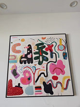 Load image into Gallery viewer, ERTOSKA Art Printmaking, Colorful Art, Printing Frame Painting
