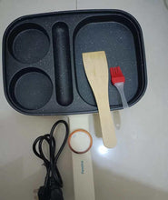 Load image into Gallery viewer, Fenotra Electric skillets, stainless steel composite bottom, sturdy and durable
