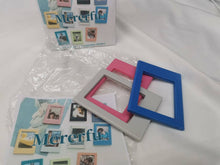 Load image into Gallery viewer, Mererfu 10 Pcs Magnetic Photo Frame Refrigerator Stickers - Colorful Mini Picture Holders for Fridge, Locker, Whiteboard
