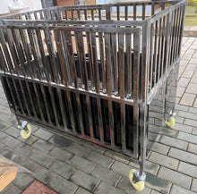 Load image into Gallery viewer, HOOYEAH Metal Poultry Cages, stainless steel material, with door lock design
