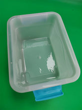 Load image into Gallery viewer, JCA Plastic boxes,Transparent storage box/storage box with lock and lid
