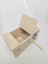 Load image into Gallery viewer, Mouislan Nesting boxes for household pets，Natural wooden nest box ﻿
