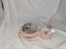 Load image into Gallery viewer, CATU Pet Bowls Set, Stainless Steel Food &amp; Water Bowls for Dogs/Cats - Non-Slip Base, Easy to Clean, BPA-Free for Puppies/Kittens &amp; Small to Medium Pets
