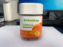 Load image into Gallery viewer, Kobaokay vitamin gummies, containing Vitamin E 400IU and Vitamin C - delicious, vegan, non GMO
