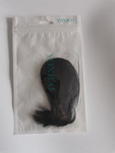 Load image into Gallery viewer, YONICO Wigs, black wig, short straight synthetic wig
