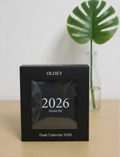 Load image into Gallery viewer, OLOEY-Desk calendars，Desktop calendar planner suitable for schools and offices
