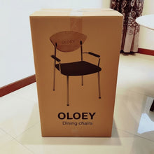 Load image into Gallery viewer, OLOEY Dining chairs，chair with backrest
