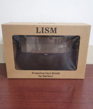 Load image into Gallery viewer, LISM Worker protective face mask， Lightweight polycarbonate face mask (black)
