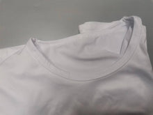 Load image into Gallery viewer, DEcloTH T-shirt, men&#39;s round neck T-shirt, short sleeved T-shirt, white
