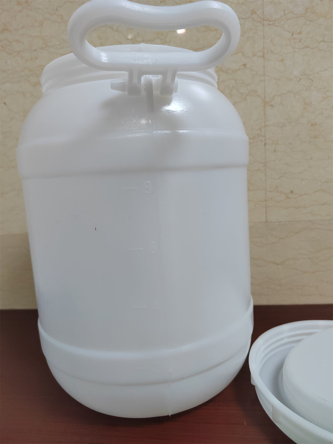 POPCORN Casks, not of metal,Bucket container with handle and lid, multi-purpose, free of bisphenol A